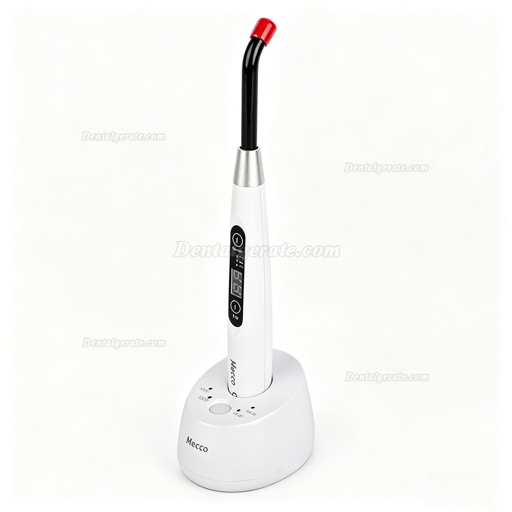 Mecco Q5 LED-Polymerisationslampe Dental (max. 1600 mW/cm&sup2;) mit integriertem Radiometer